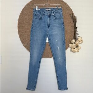 Levi's 721 Blue Skinny Jeans